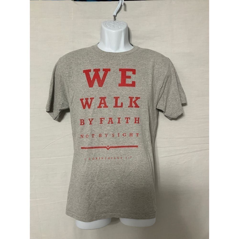 2 Corinthians 5:7 shirt size Medium